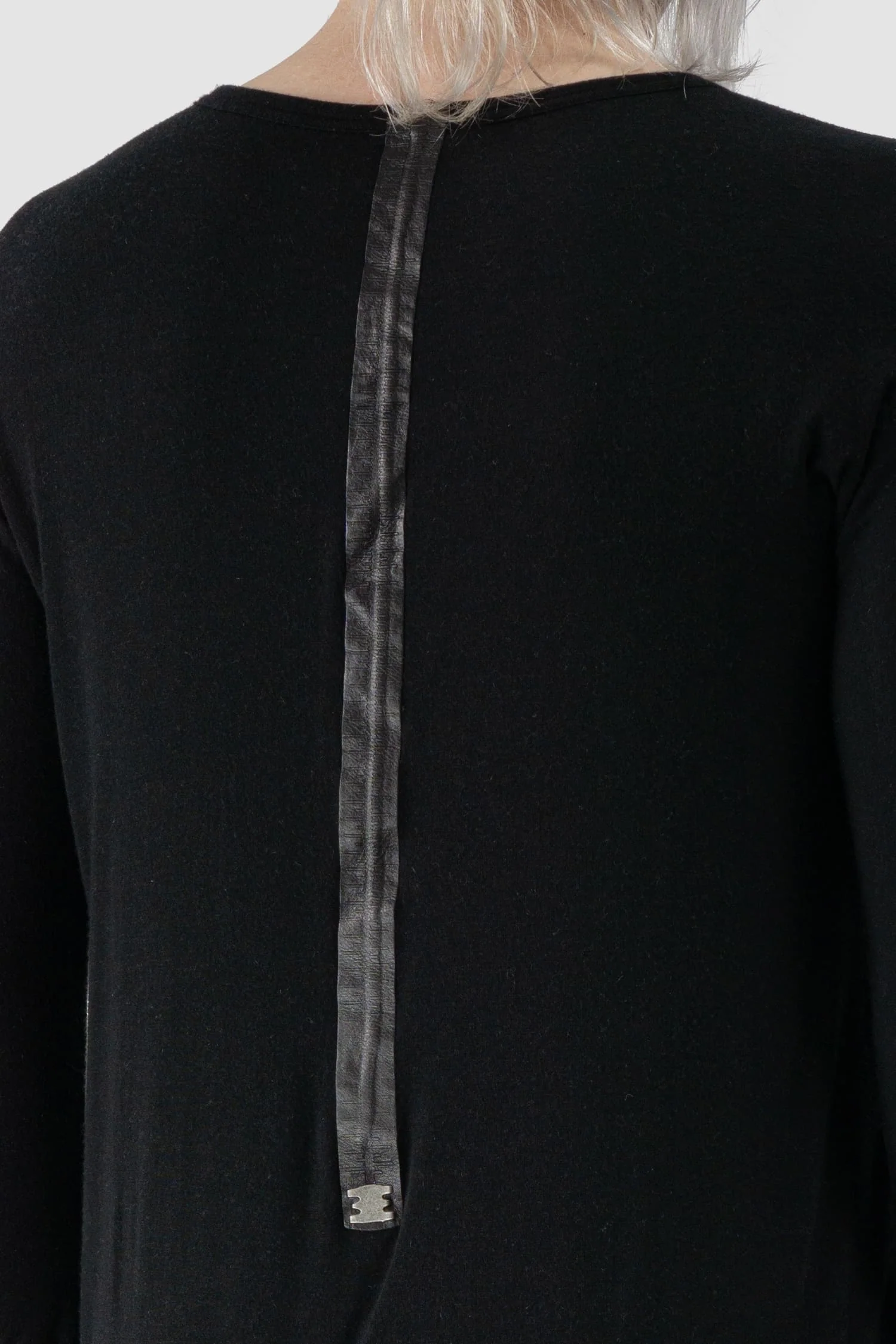 Black Unstoppable Double Layered Modal Long Sleeve T-Shirt - Image 6