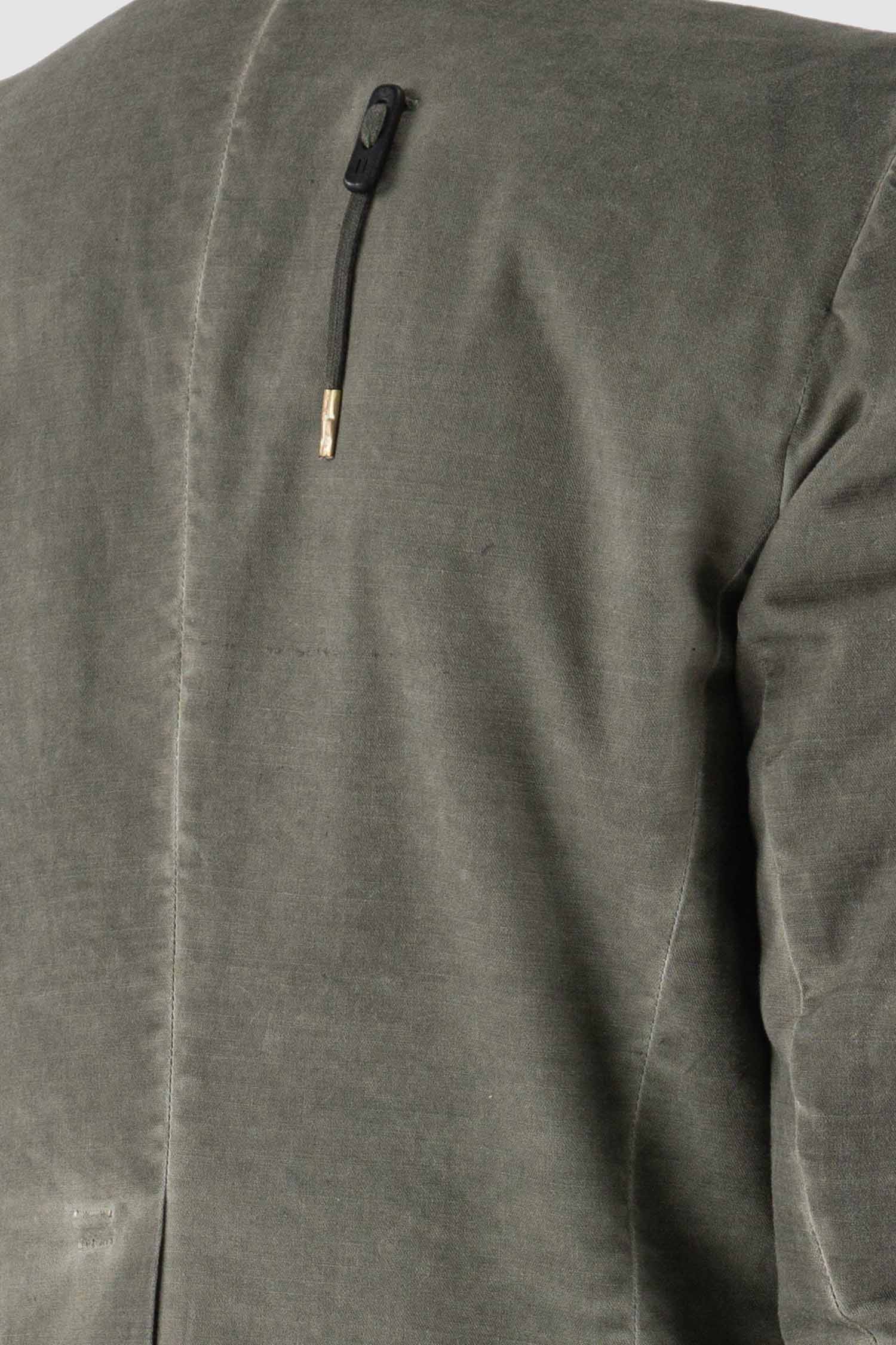 Boris Bidjan Saberi - Cold dyed Steel Buton Blazer Jacket - Image 6