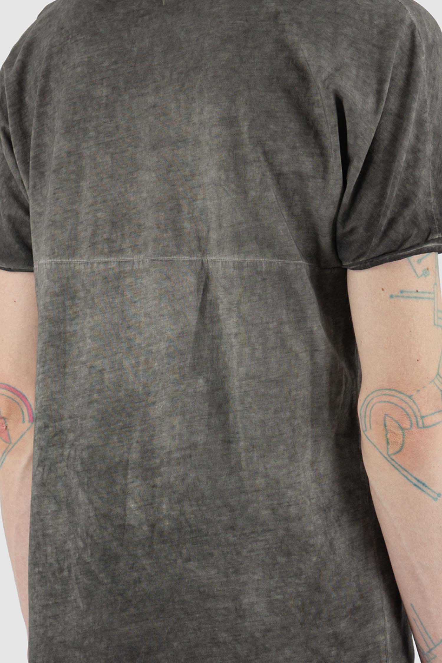 Grey Object Dyed T-Shirt - Image 6