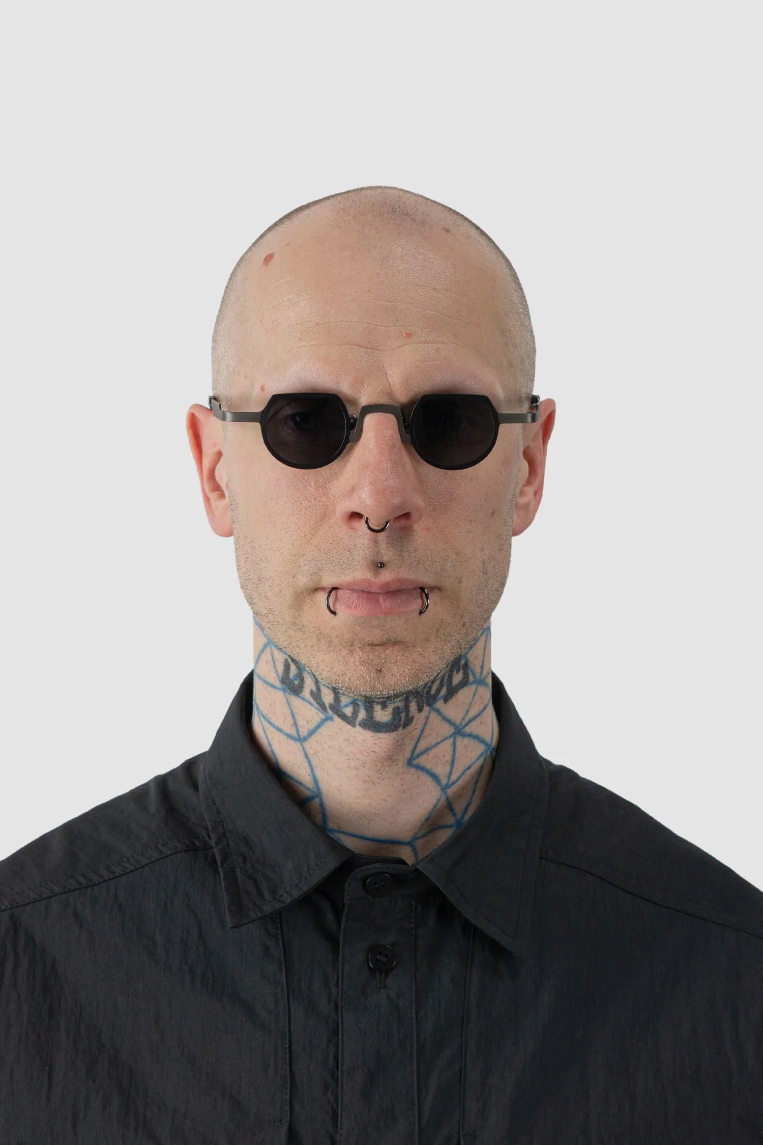 Black Titanium 3/4 Micro Shades - Image 2