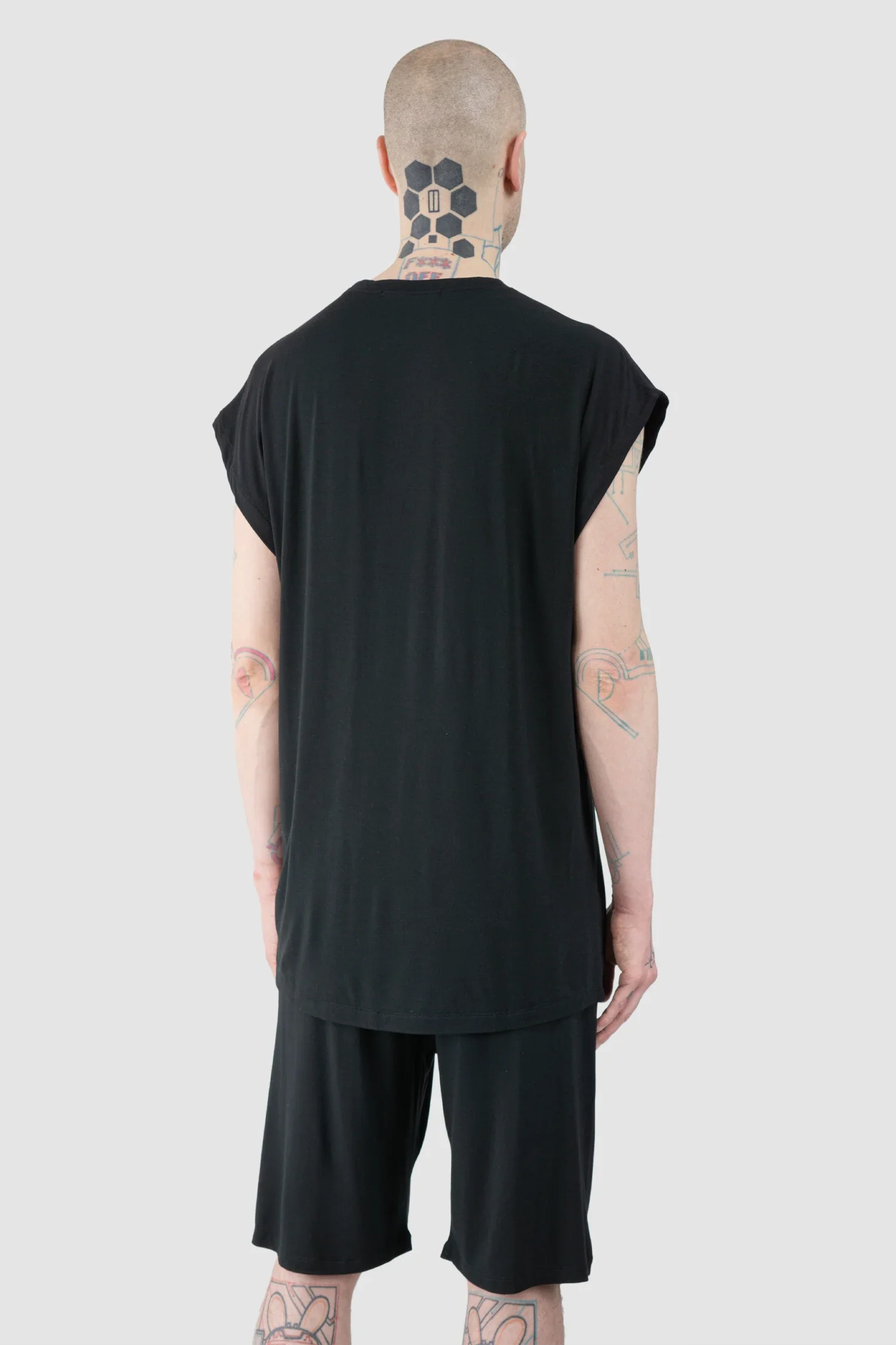 Black Bamboo Tank Top - Image 6