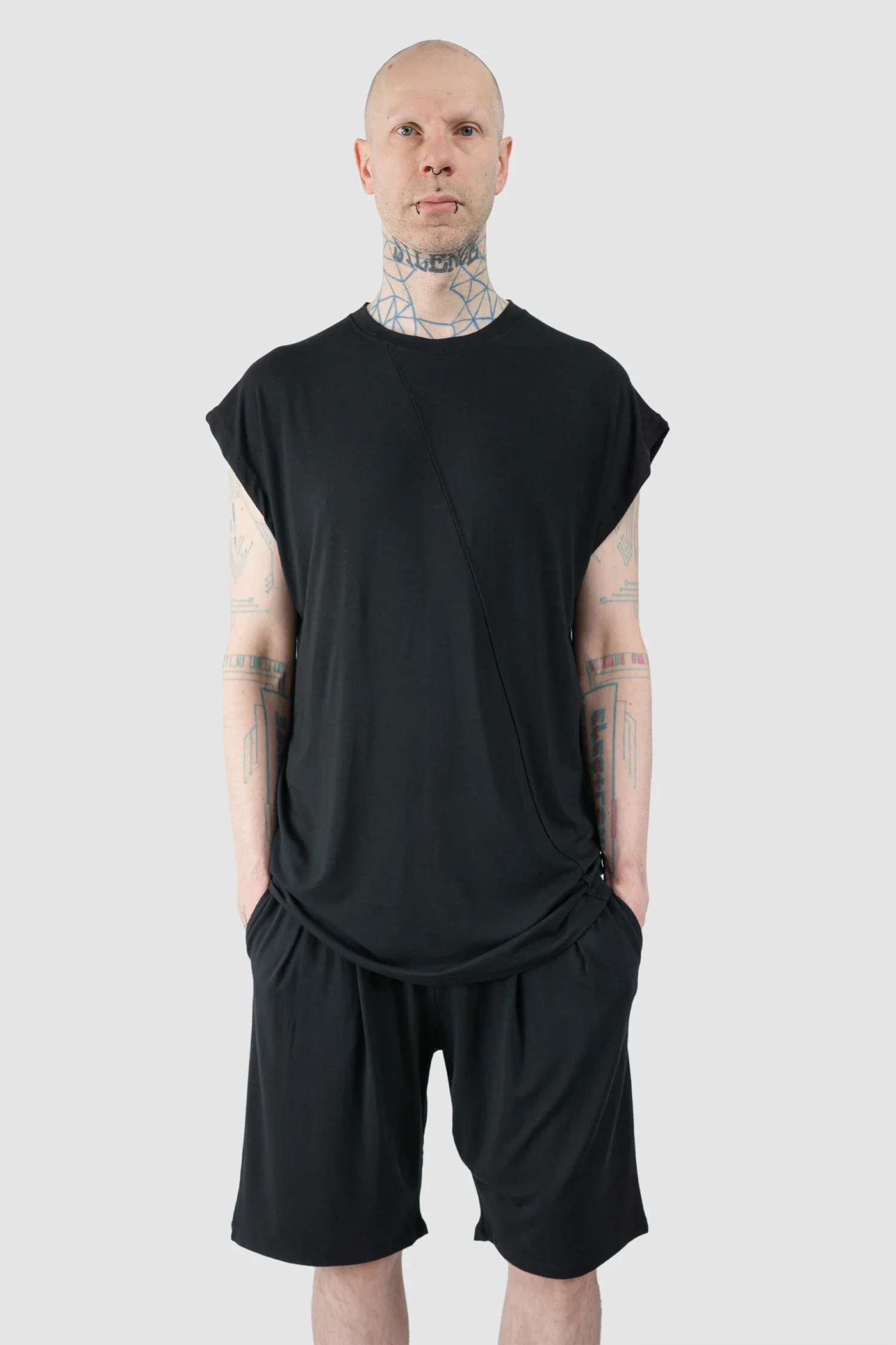 Black Bamboo Tank Top - Image 7