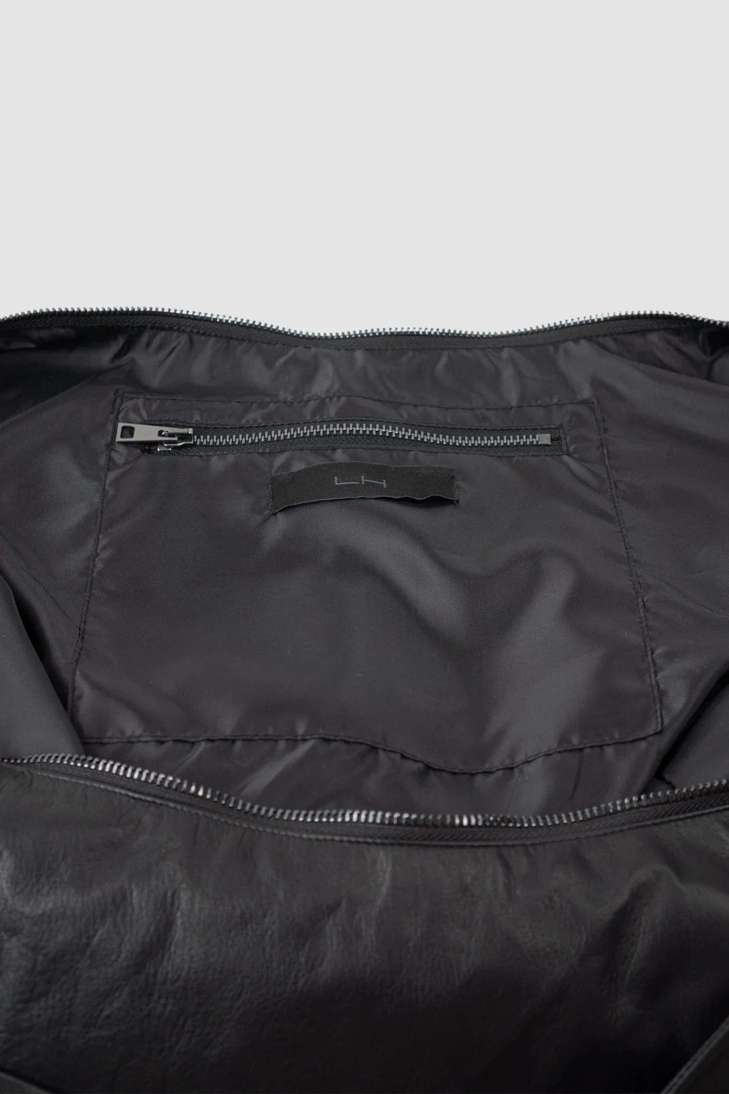 Black Nappa Leather Sling Bag - Image 8
