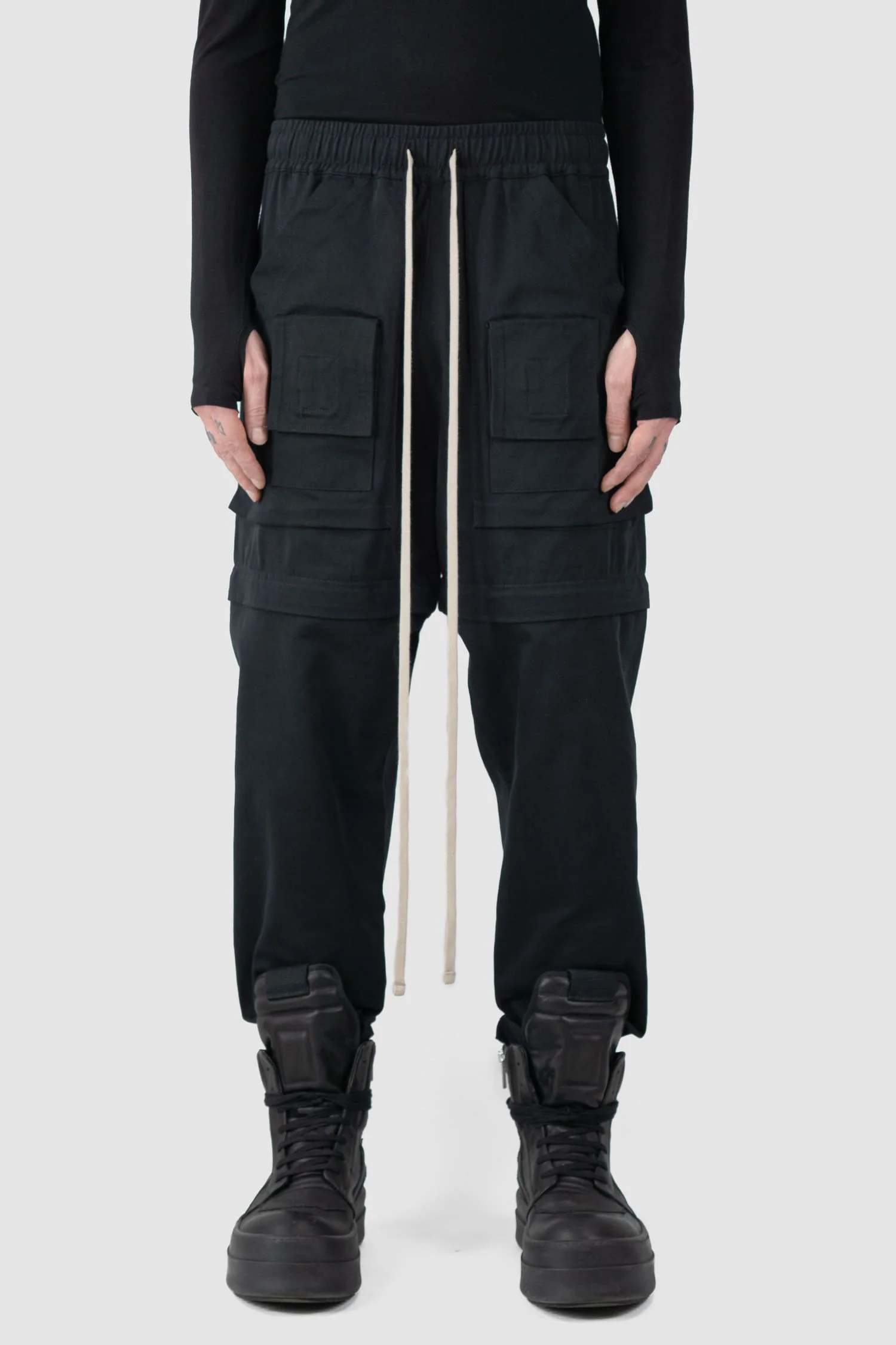Black Convertible Transform Pants