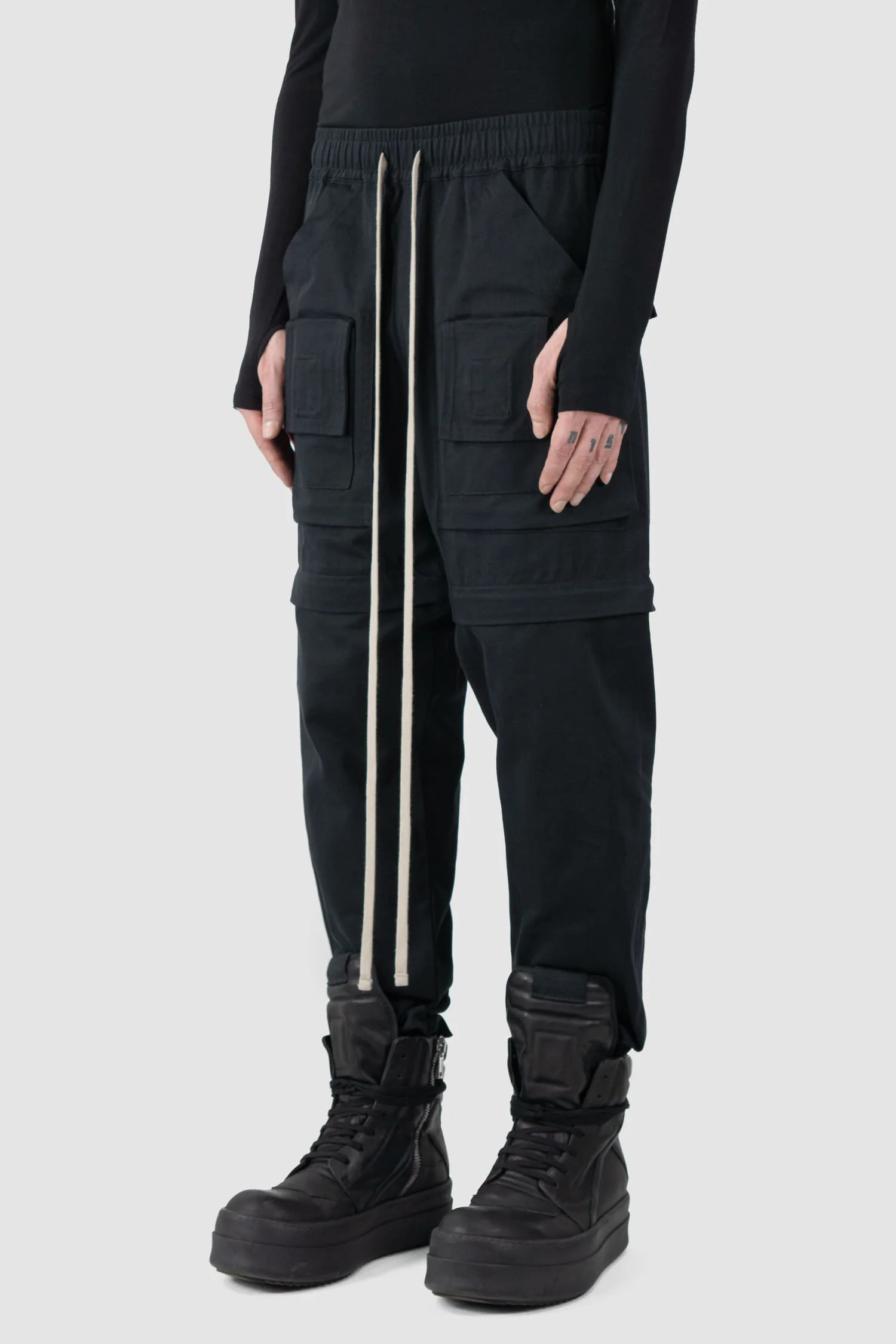 Black Convertible Transform Pants - Image 2