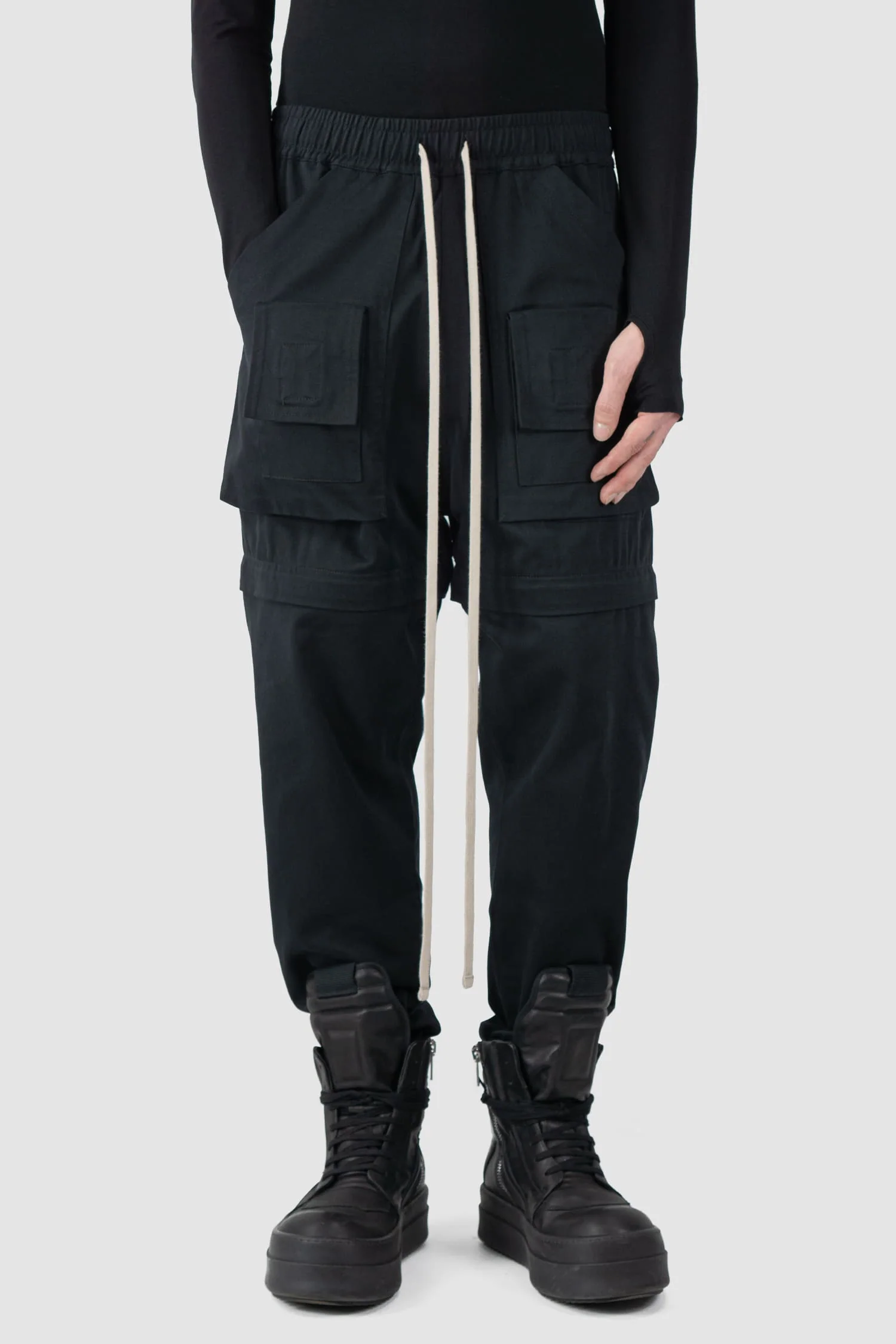 Black Convertible Transform Pants - Image 5
