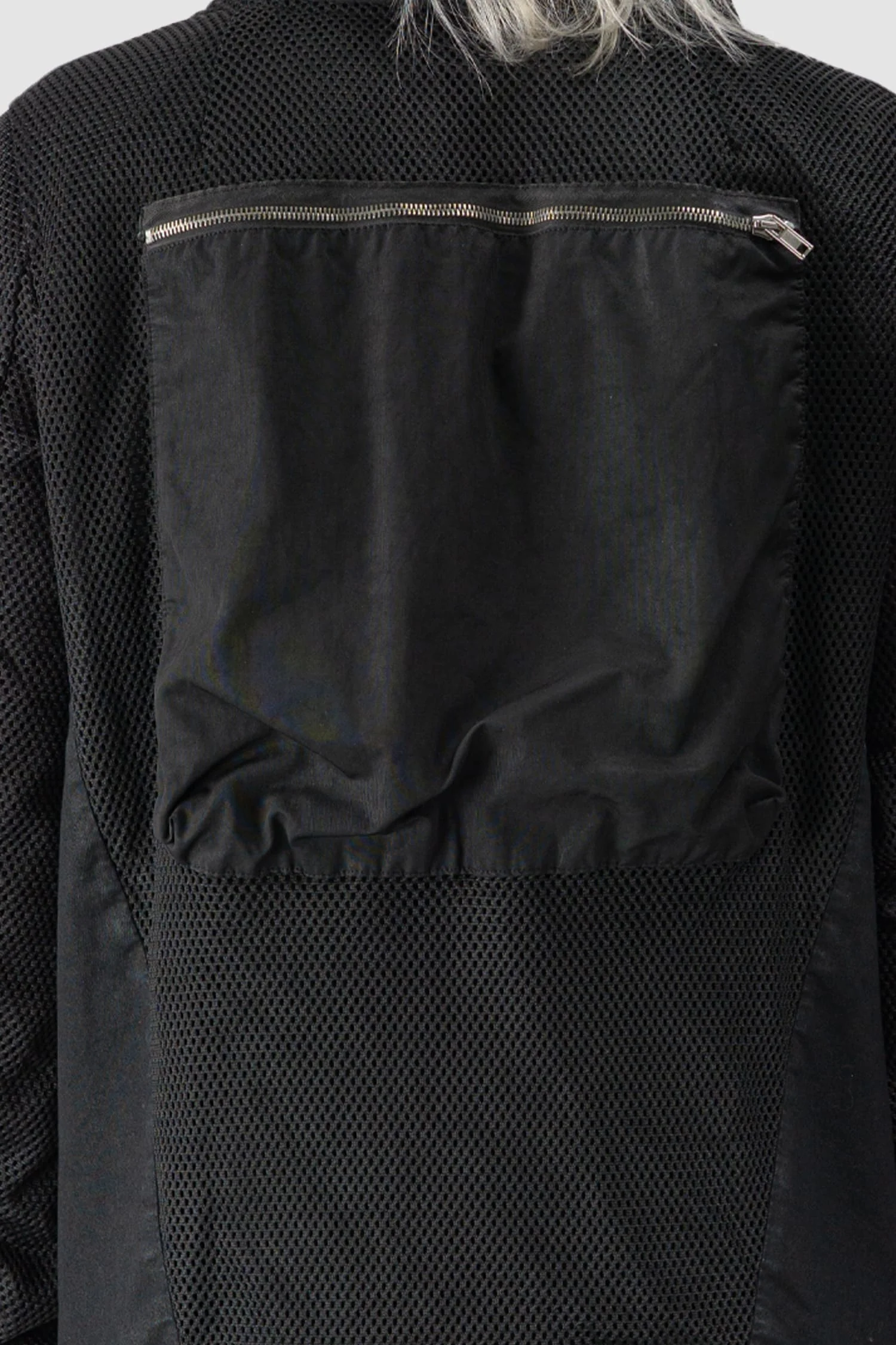 Rick Owens DRKSHDW - Waxed Denim & Perforated Exploder Jacket - Image 5