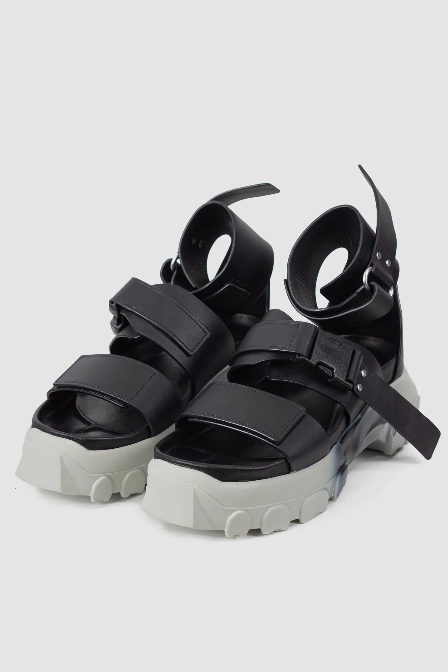 Rick Owens - Spartan Leather Tractor Sandals - Image 2