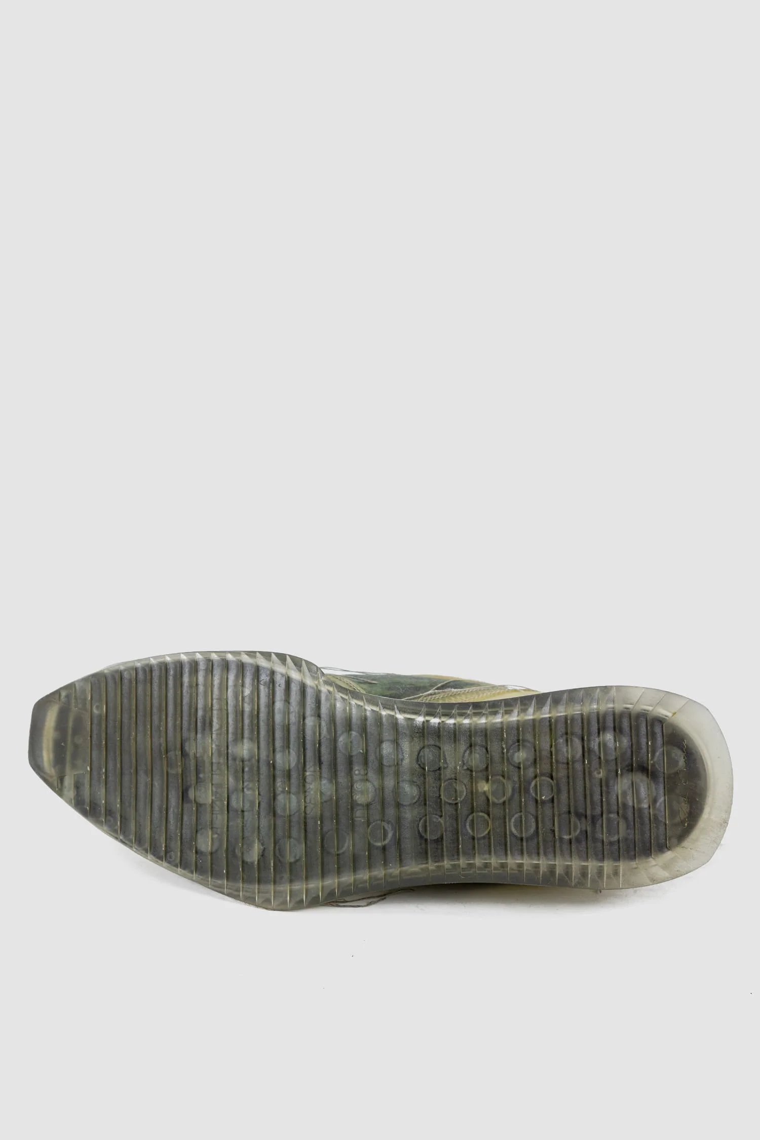 Rick Owens - Translucent Leather Low-Top Trainer Sneakers - Image 10