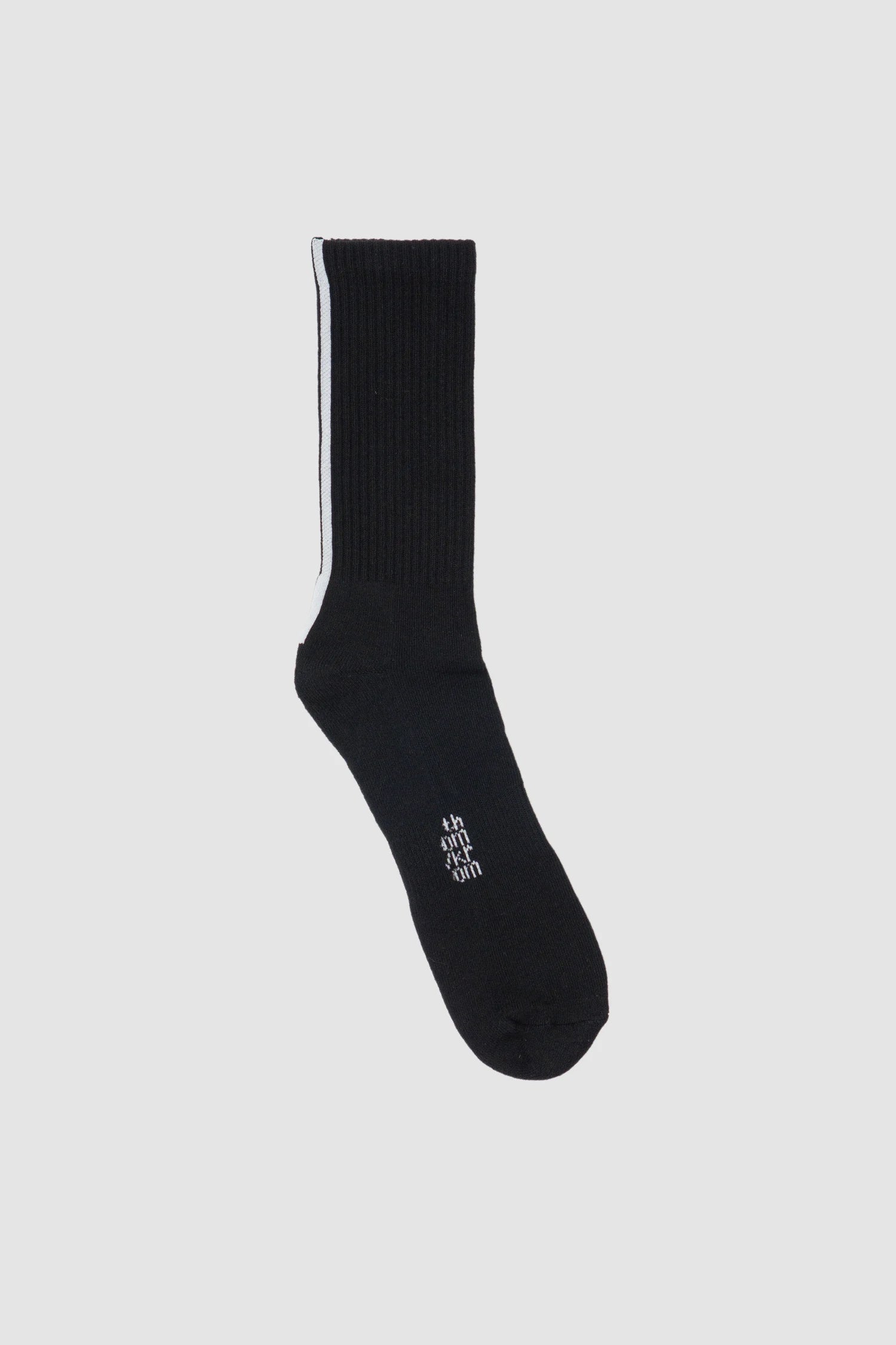 Black Contrast Stripe Organic Cotton Socks - Image 7