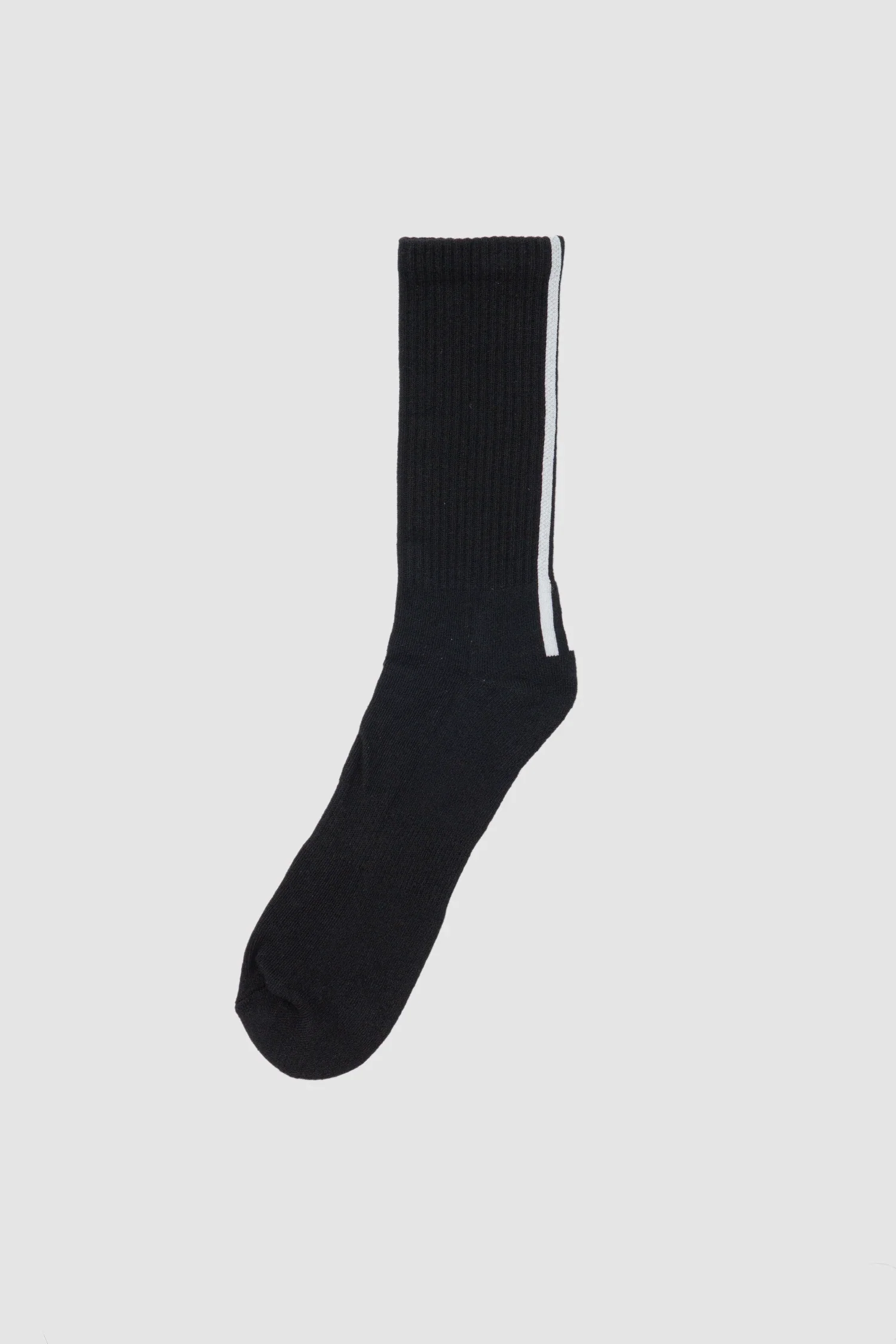 Black Contrast Stripe Organic Cotton Socks - Image 8