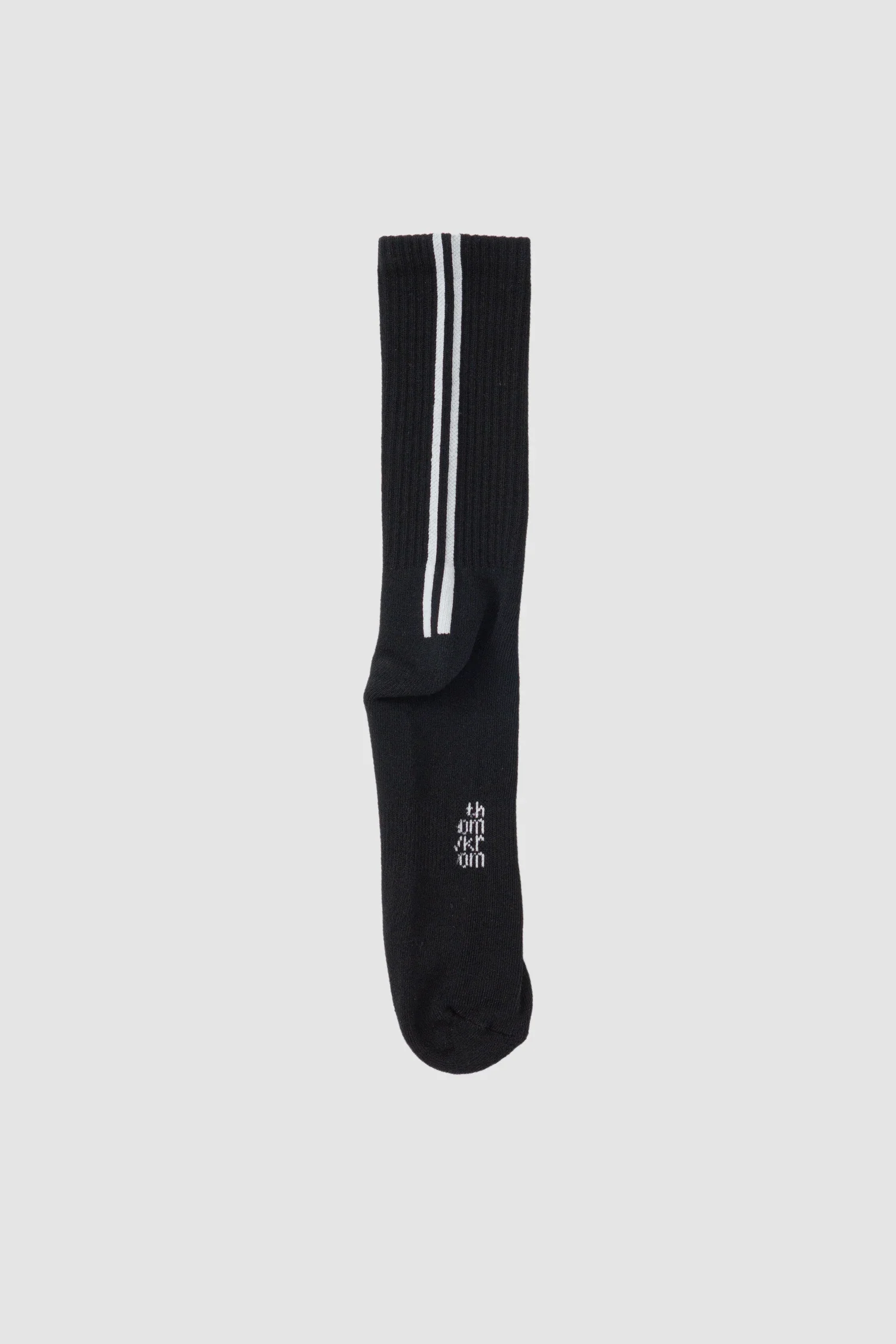 Black Contrast Stripe Organic Cotton Socks - Image 9
