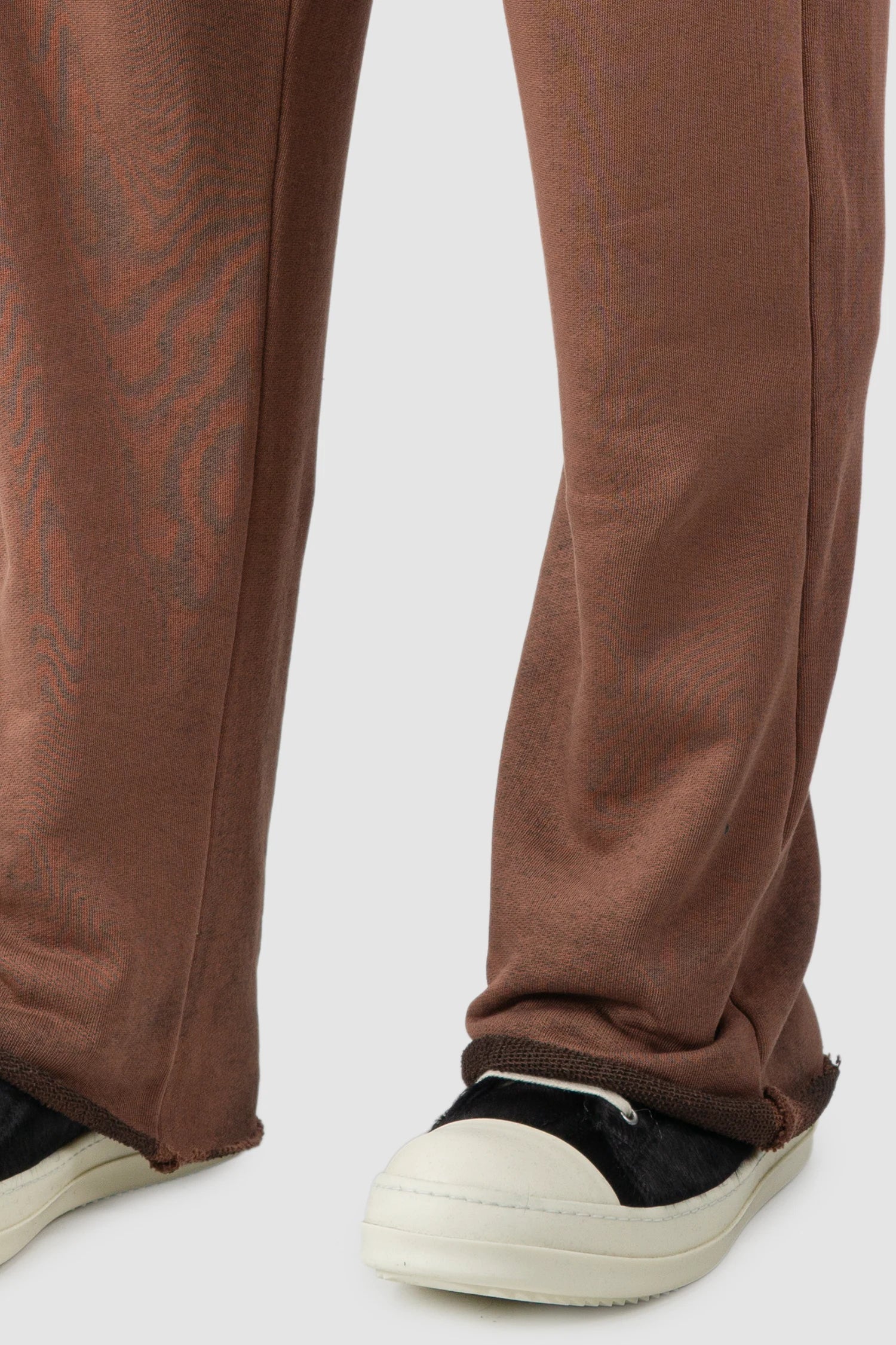 Red Relaxed Low Crotch Sweatpants - Image 3