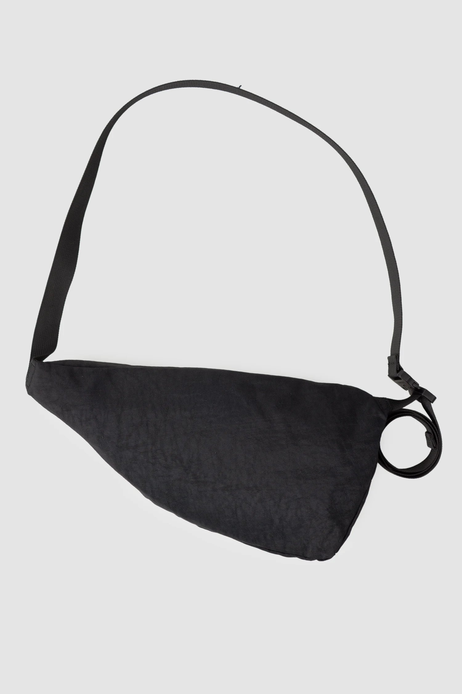 Black Cross Body Waist Bag Nylon 1 - Image 4