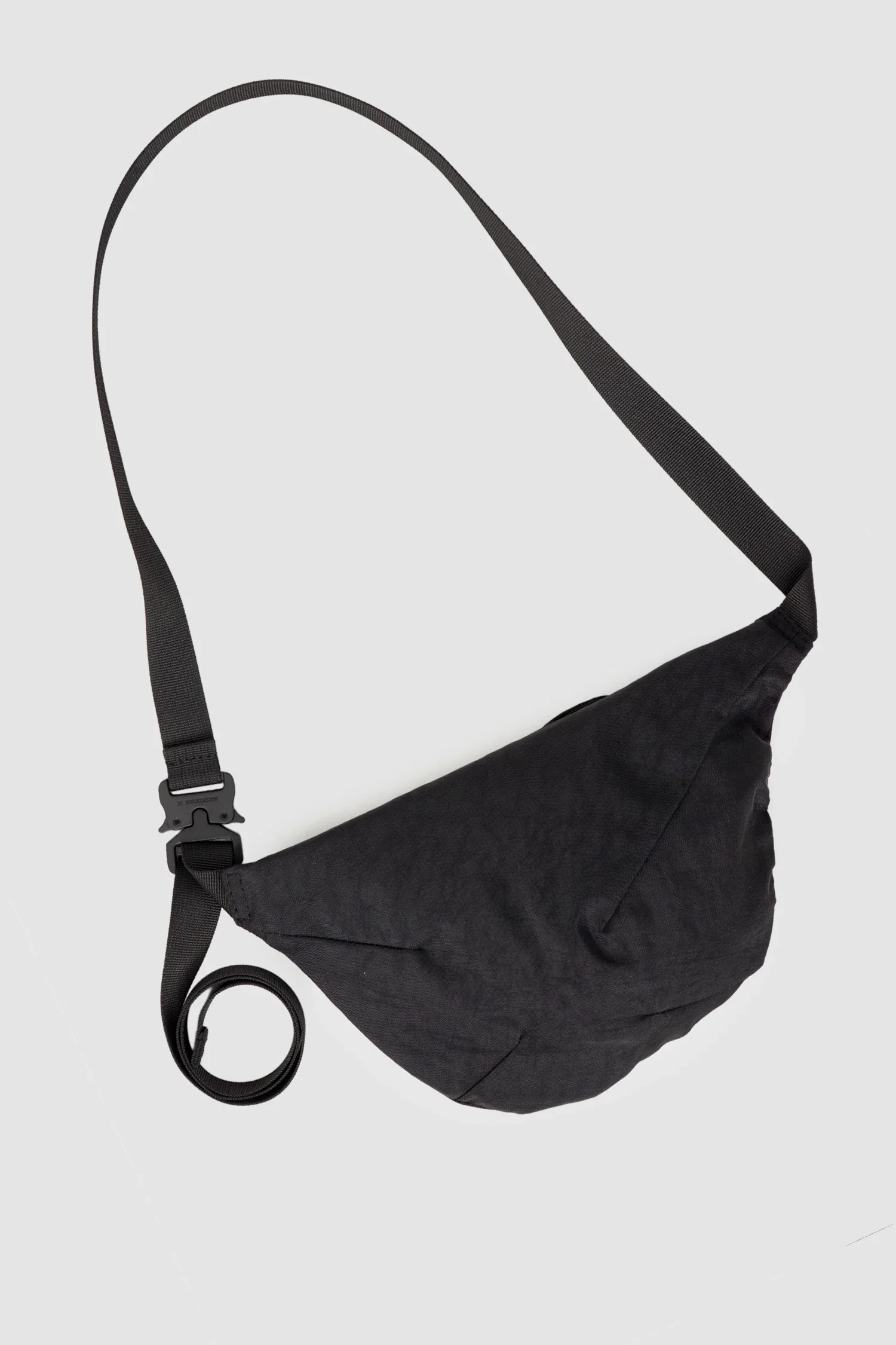 Black Washed Fanny Pack Nylon 2